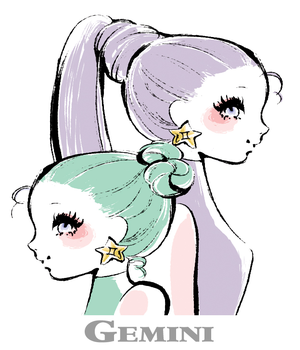 双子座イラスト