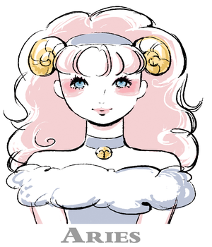 牡羊座イラスト