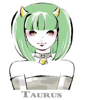 牡牛座イラスト