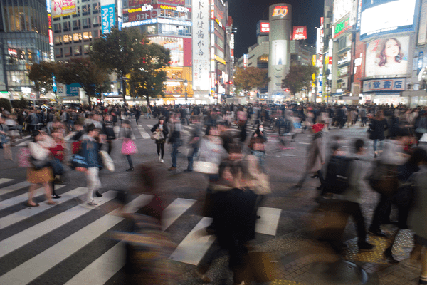 渋谷スクランブル交差点