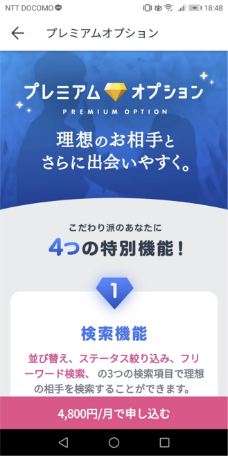 プレミアムオプション