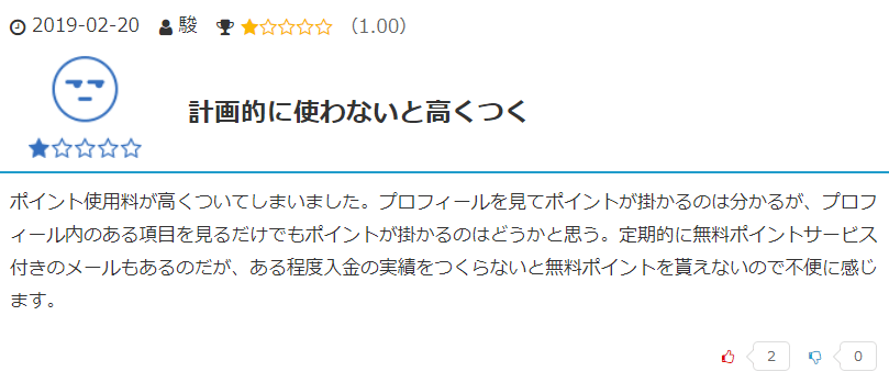 計画的に使わないと高くつく