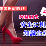 PCMAXに潜むサクラ・業者を見抜け!!安全に利用する知識を全公開