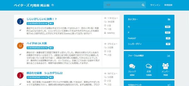 ペイターズ PJ地雷 掲示板